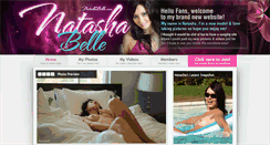 Desktop Screenshot of natashabelle.com